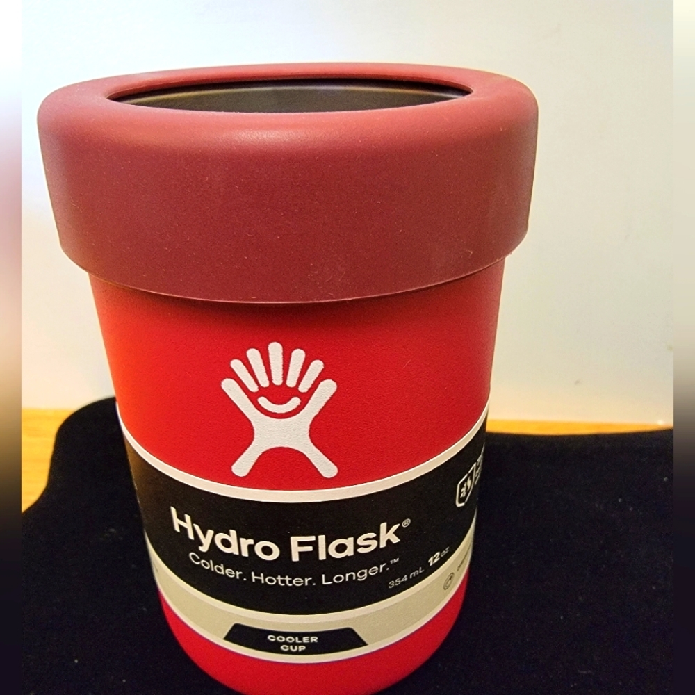 New Hydro Flask 12oz Cooler Cup - Cola Beer Cup - Standard 12 Oz - Snapper Color
